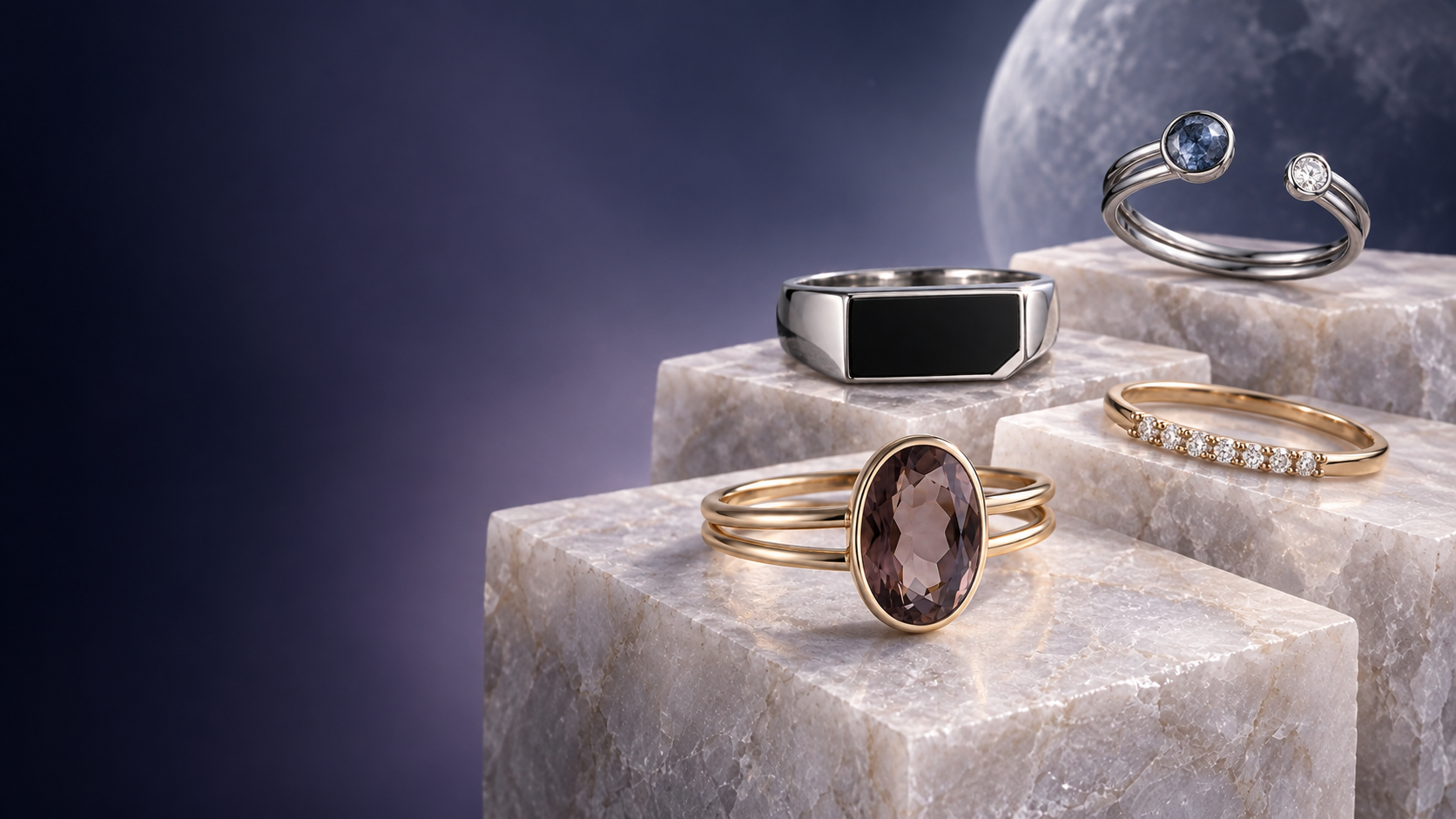 Orbit Rings collection