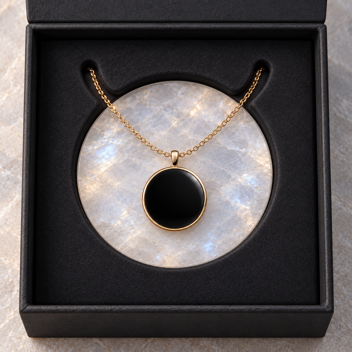 Orbis Reversible Medallion in presentation packaging